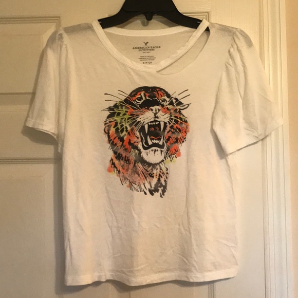 american eagle tiger shirt